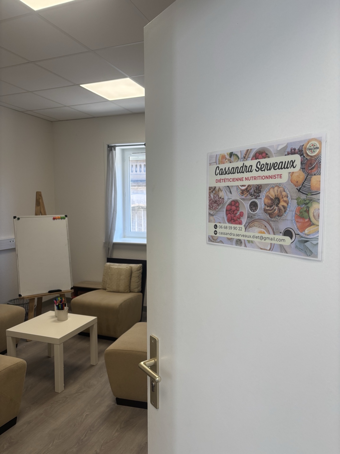 Cabinet de consultation de Cassandra Serveaux